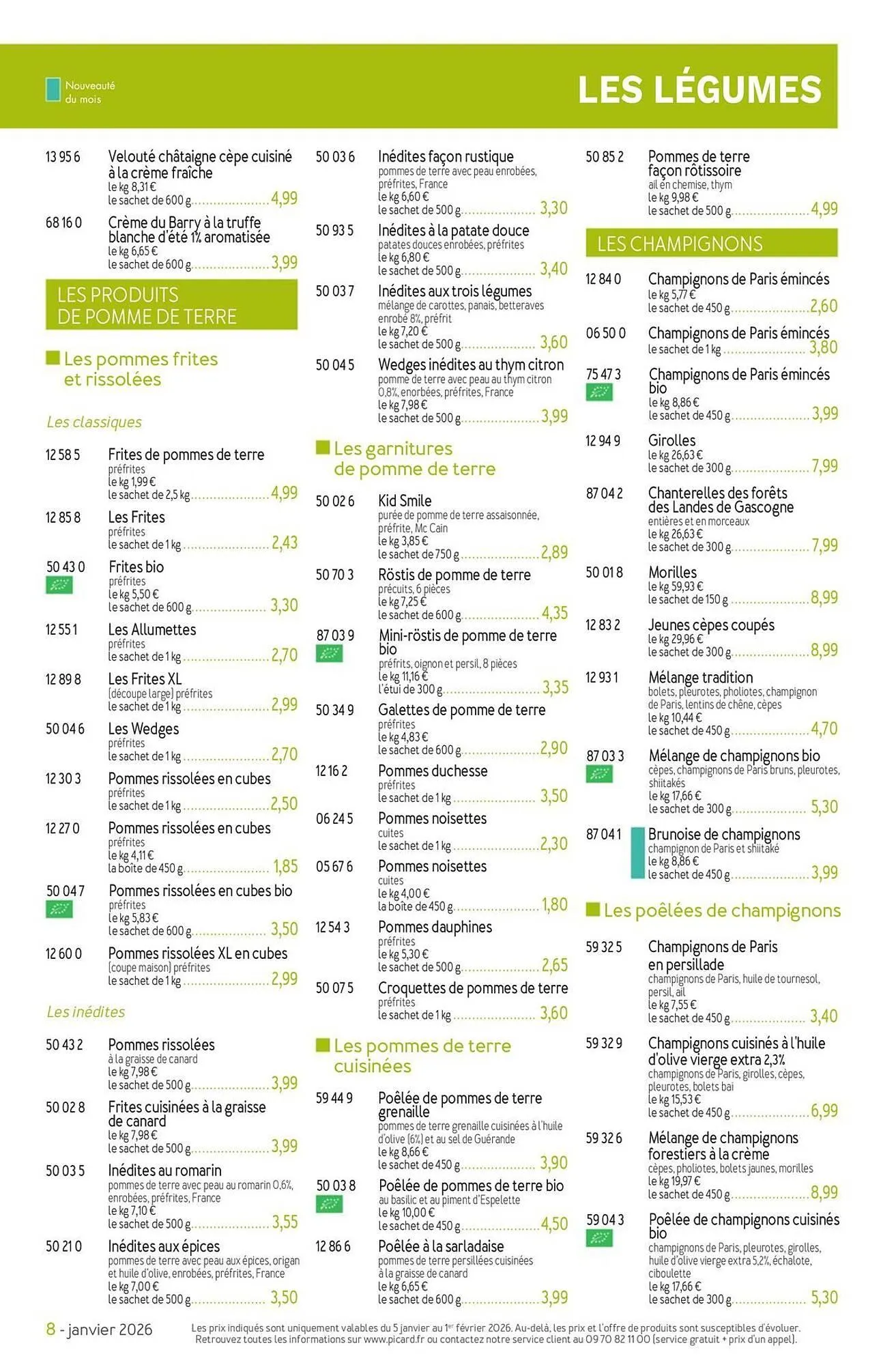 Picard folder van 7 januari tot 5 april 2026 - folder pagina 8