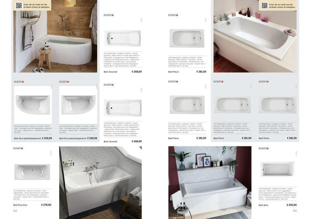 Badkamercatalogus van 10 juli tot 31 december 2024 - folder pagina 132