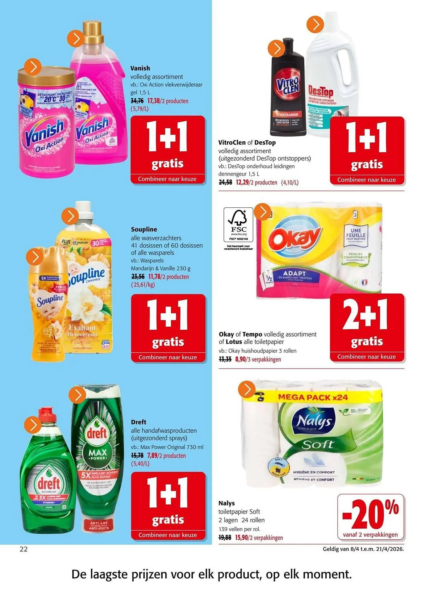 Colruyt folder van 8 april tot 21 april 2026 - folder pagina 22