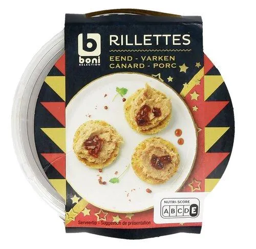 Rillettes Canard Et Porc