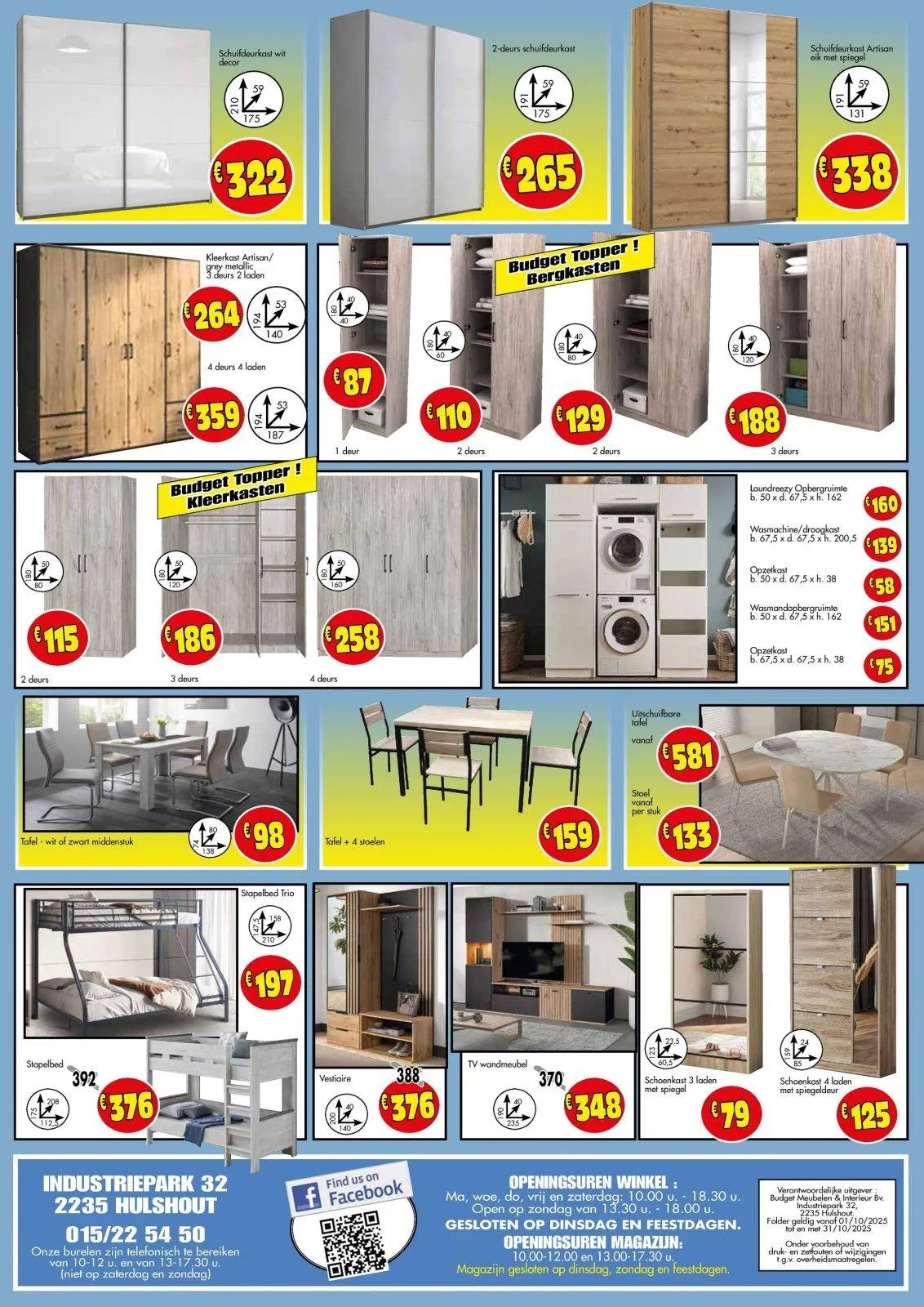 Budget Meubelen folder tot 31.10.2025 van 23 oktober tot 31 oktober 2025 - folder pagina 4