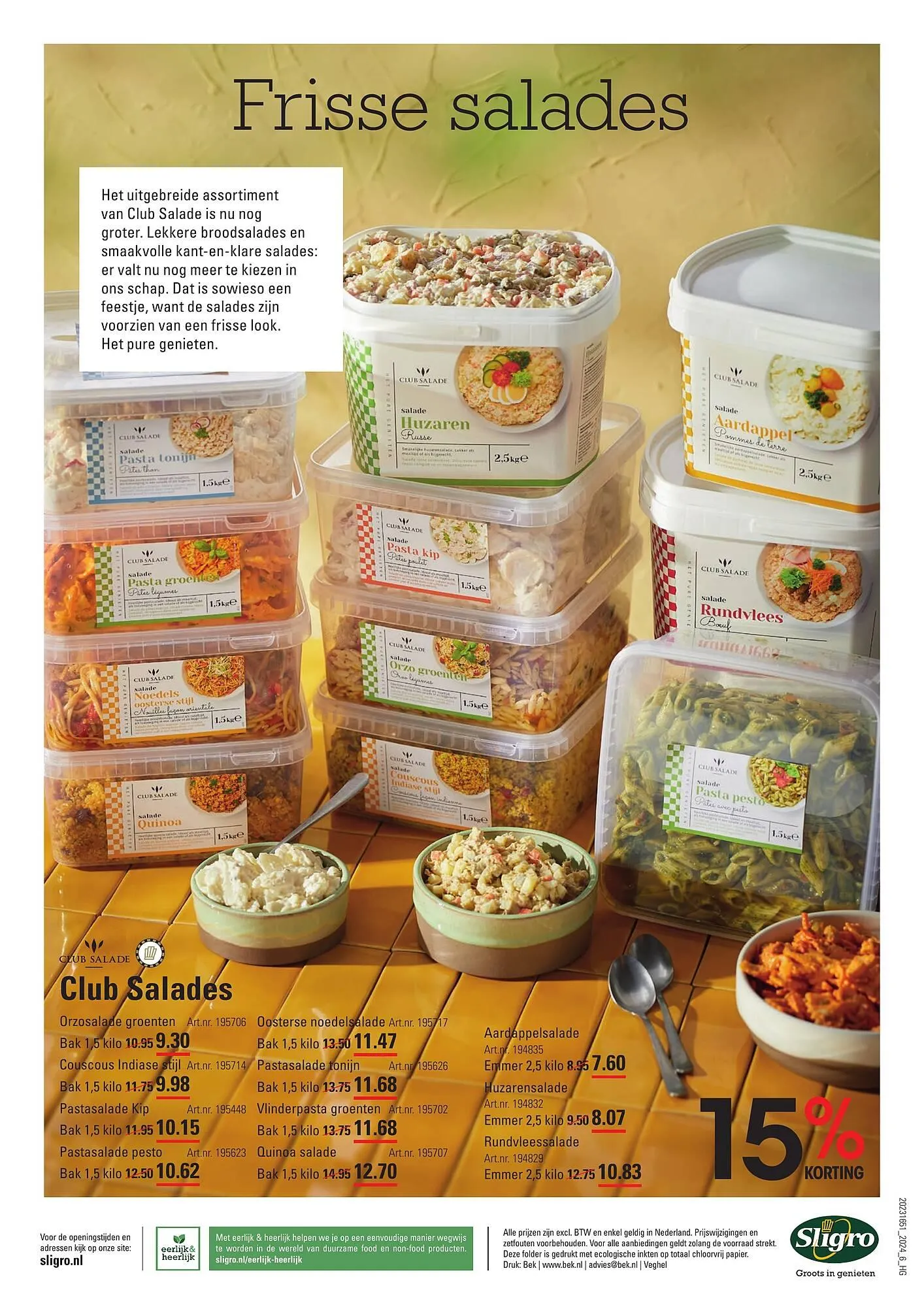 Sligro Food folder van 25 april tot 13 mei 2024 - folder pagina 26