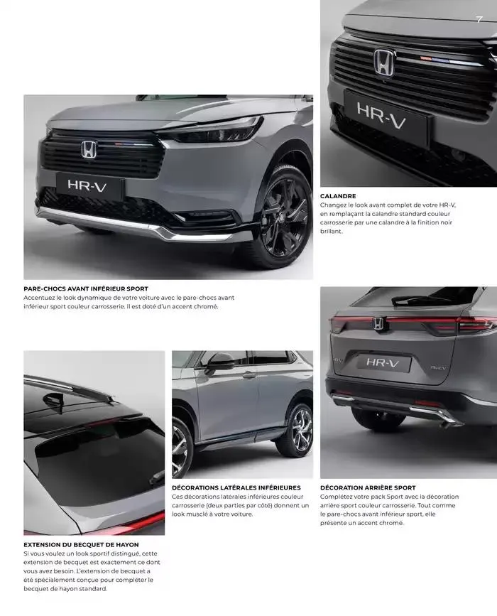 HR-V E:HEV Accessoires van 5 februari tot 5 februari 2026 - folder pagina 7