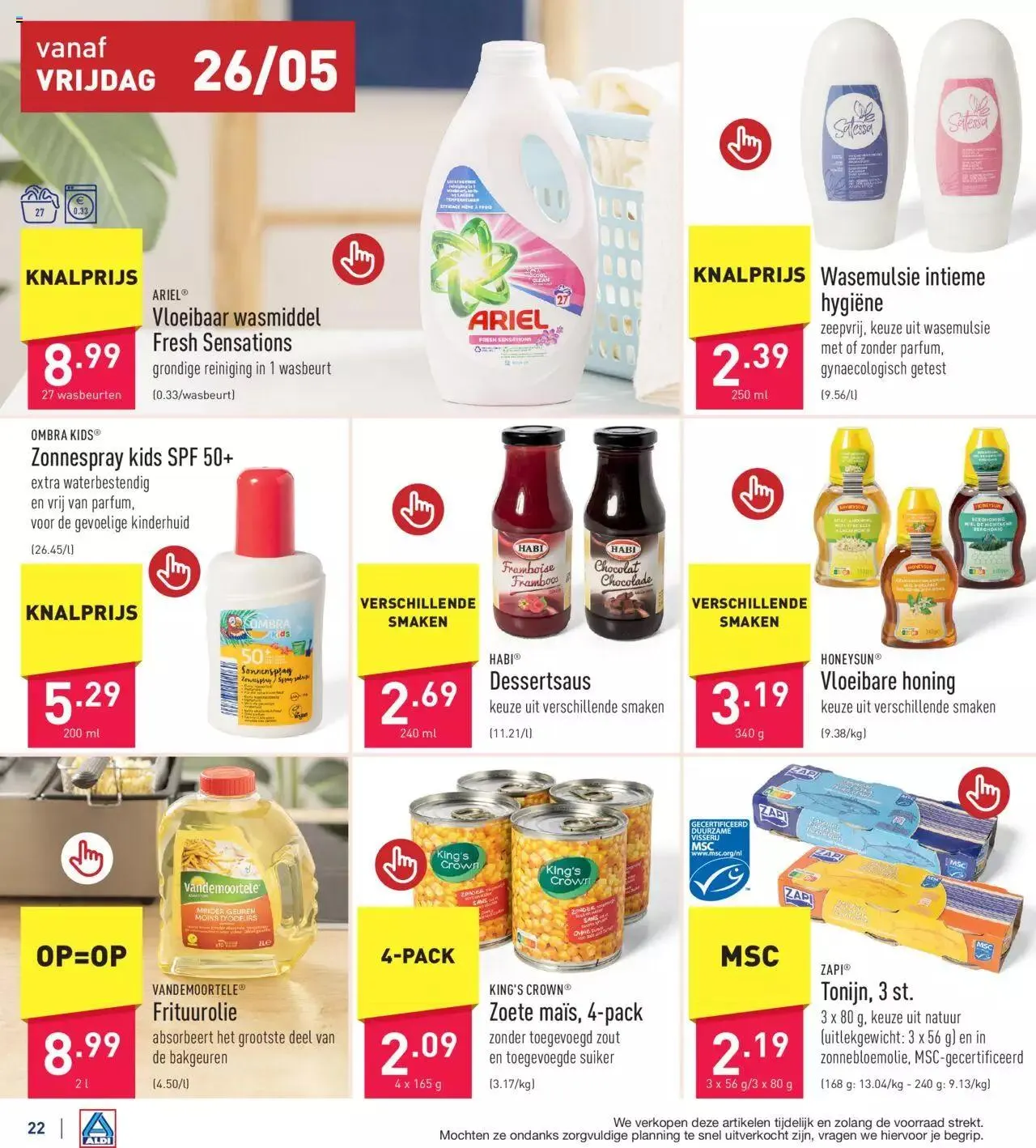 Aldi folder week 21 van 28 mei tot 31 december 2023 - folder pagina 22