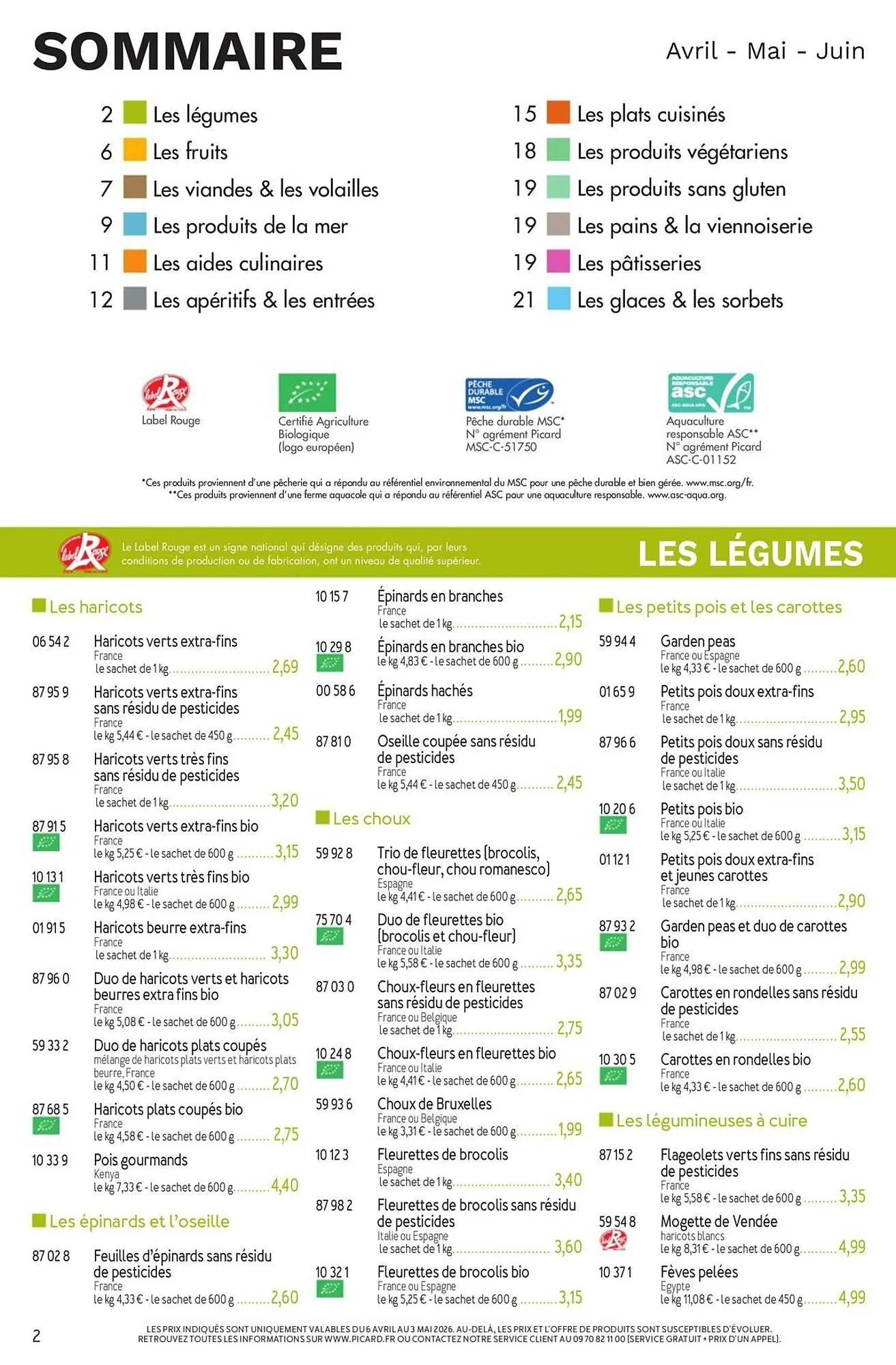 Picard folder van 6 april tot 28 juni 2026 - folder pagina 2