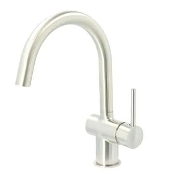 Handson keukenkraan Oscar met hoge uitloop inox