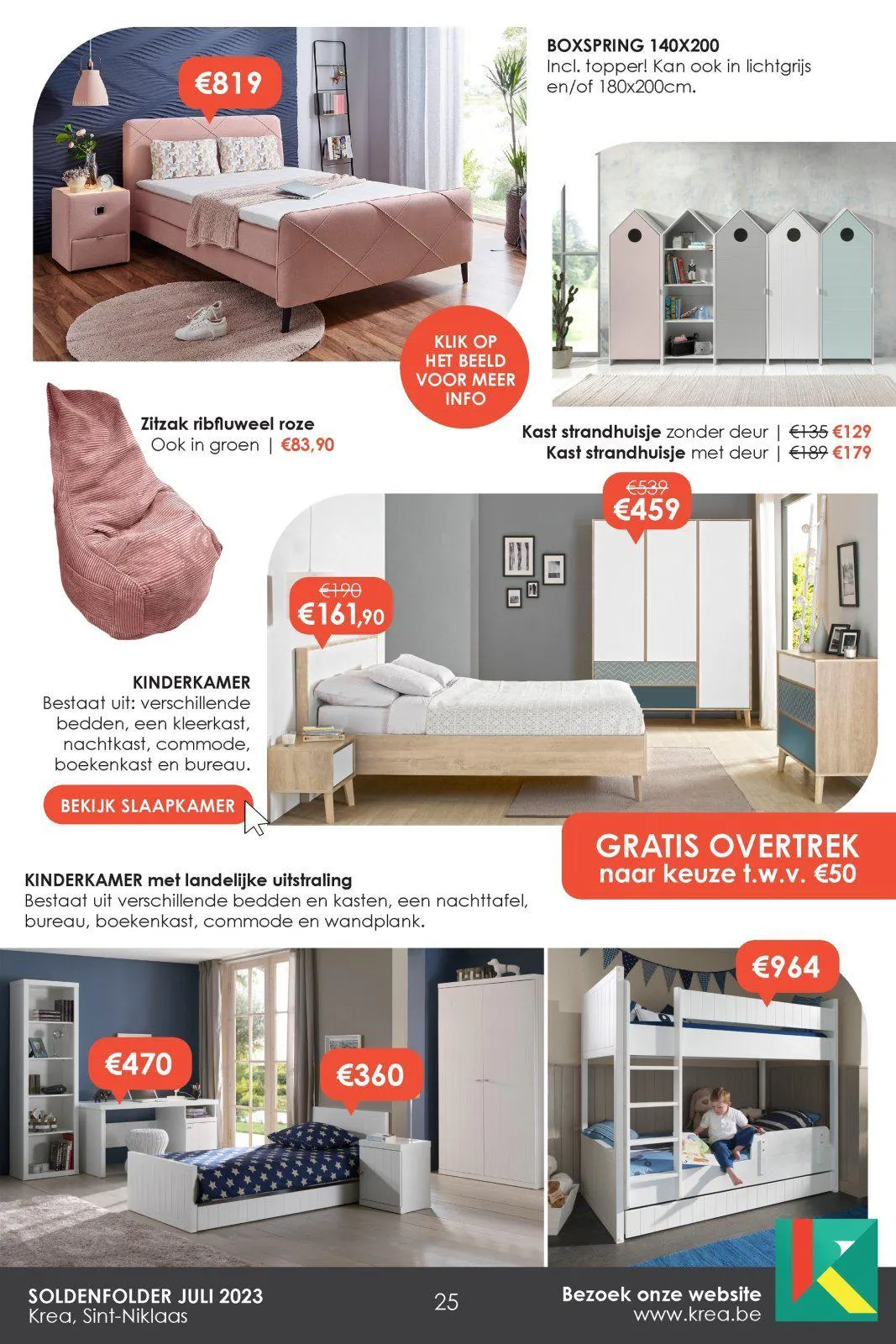 Krea folder tot 31.07.2023 van 30 juni tot 31 juli 2023 - folder pagina 25