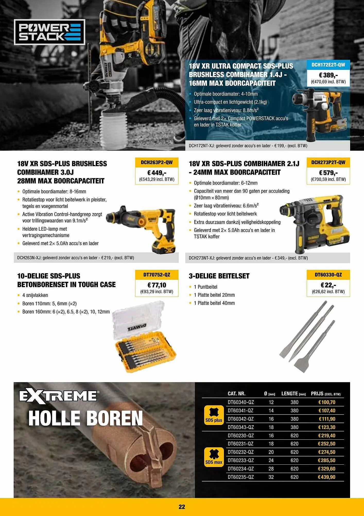 DeWALT folder van 3 september tot 30 september 2023 - folder pagina 22