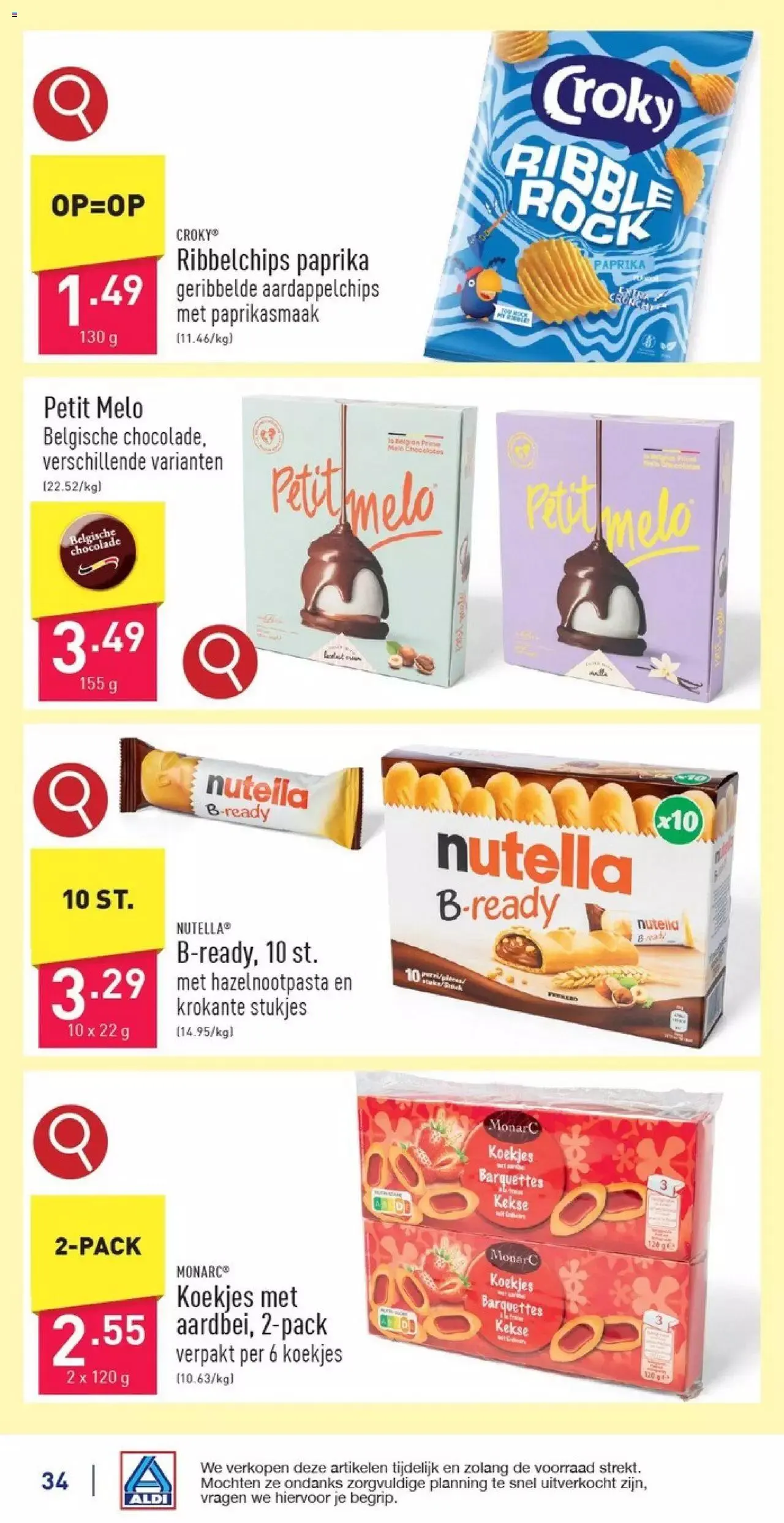 Aldi folder week 15 van 13 april tot 31 december 2024 - folder pagina 34