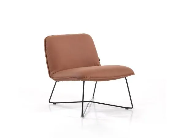 Fauteuil FLY - Cognac leder