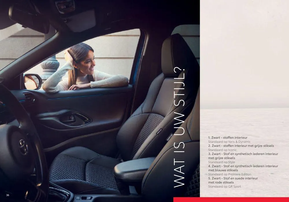 Yaris van 1 juli tot 1 juli 2025 - folder pagina 36