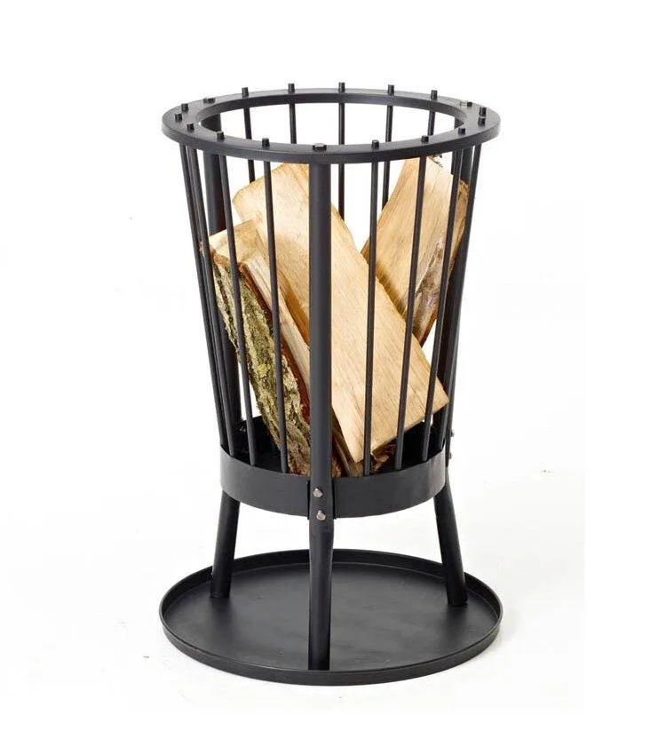 Vuurkorf Barbecook modern gelakt zwart H62 cm D40 cm