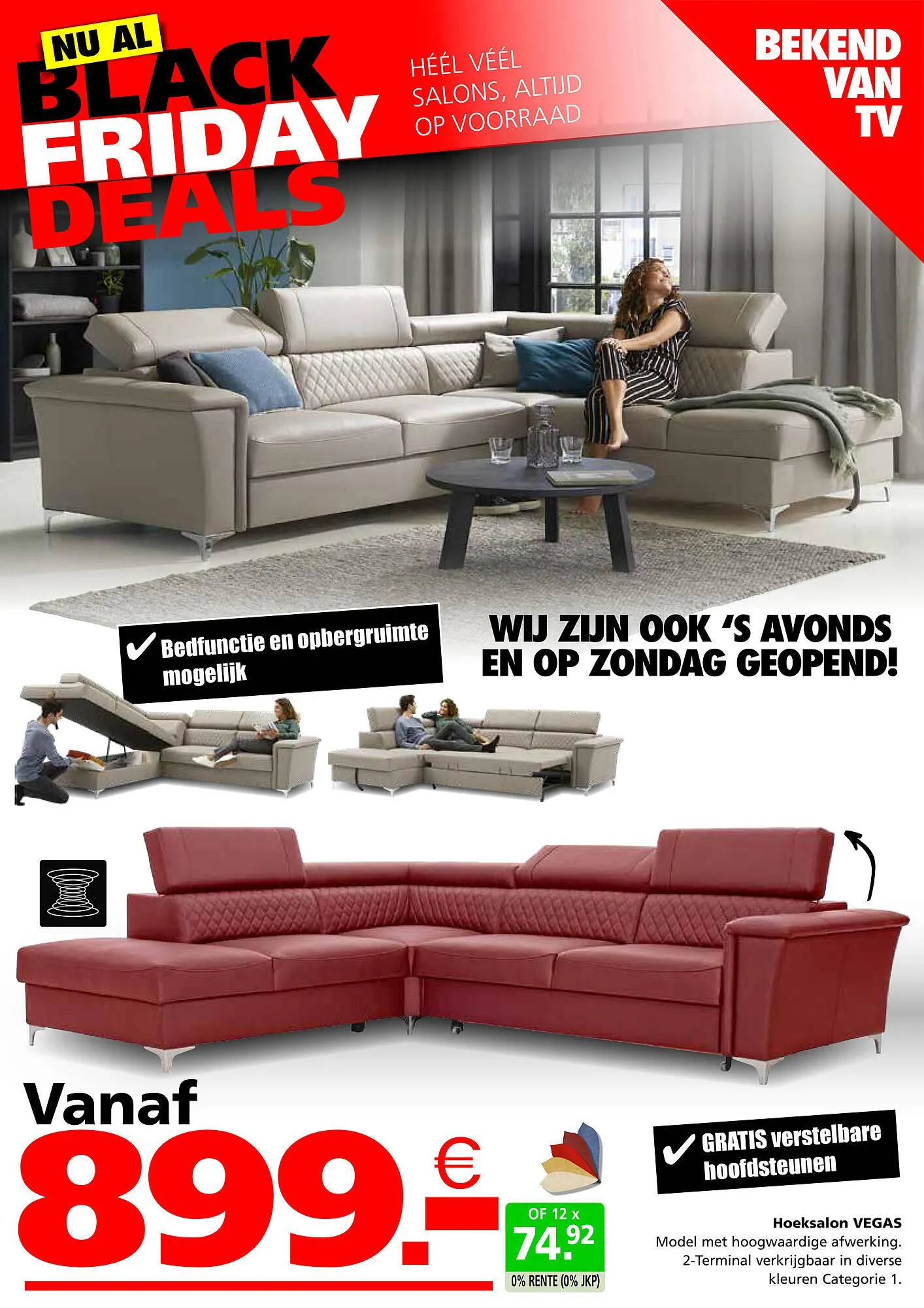 Seats And Sofas Folder van 31 oktober tot 25 november 2023 - folder pagina 19