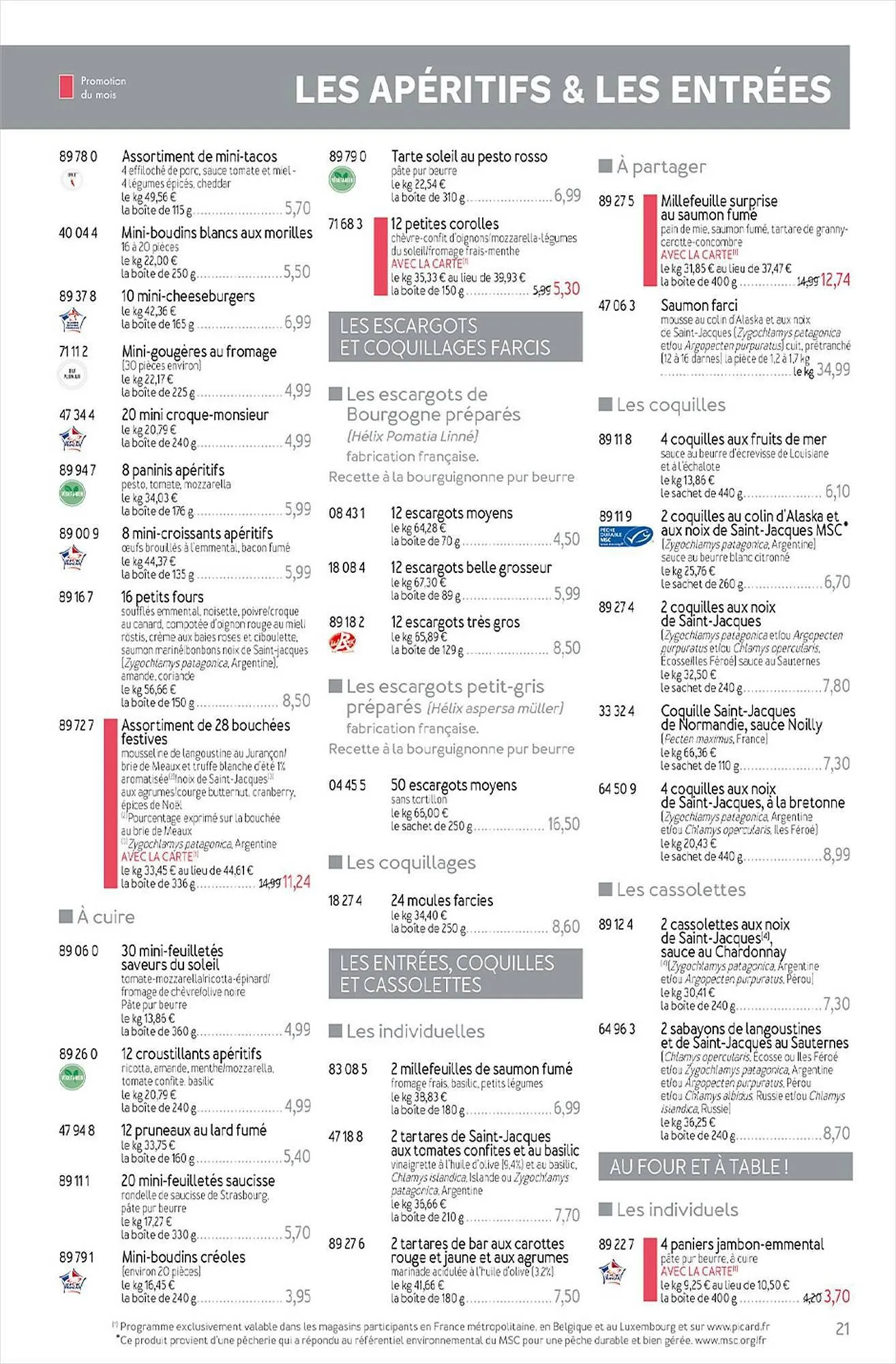 Picard folder van 3 juli tot 30 juli 2023 - folder pagina 21
