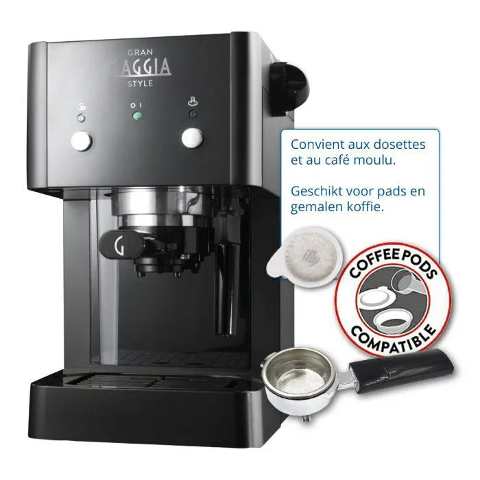 Gaggia Gran RI8423/11 koffiezetapparaat Handmatig Espressomachine 1 l