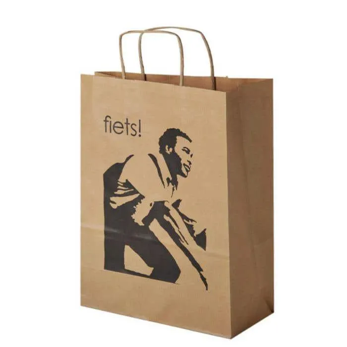 Kraft draagtas Brown Duo