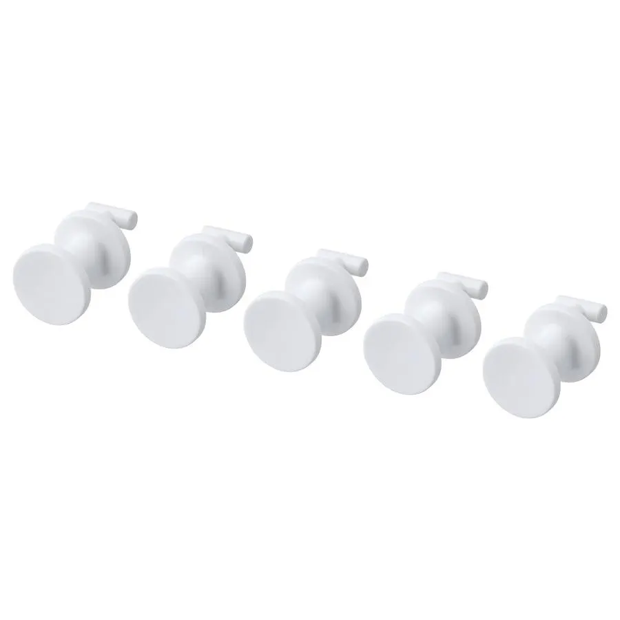 SKÅDIS Hook, white, 19 mm