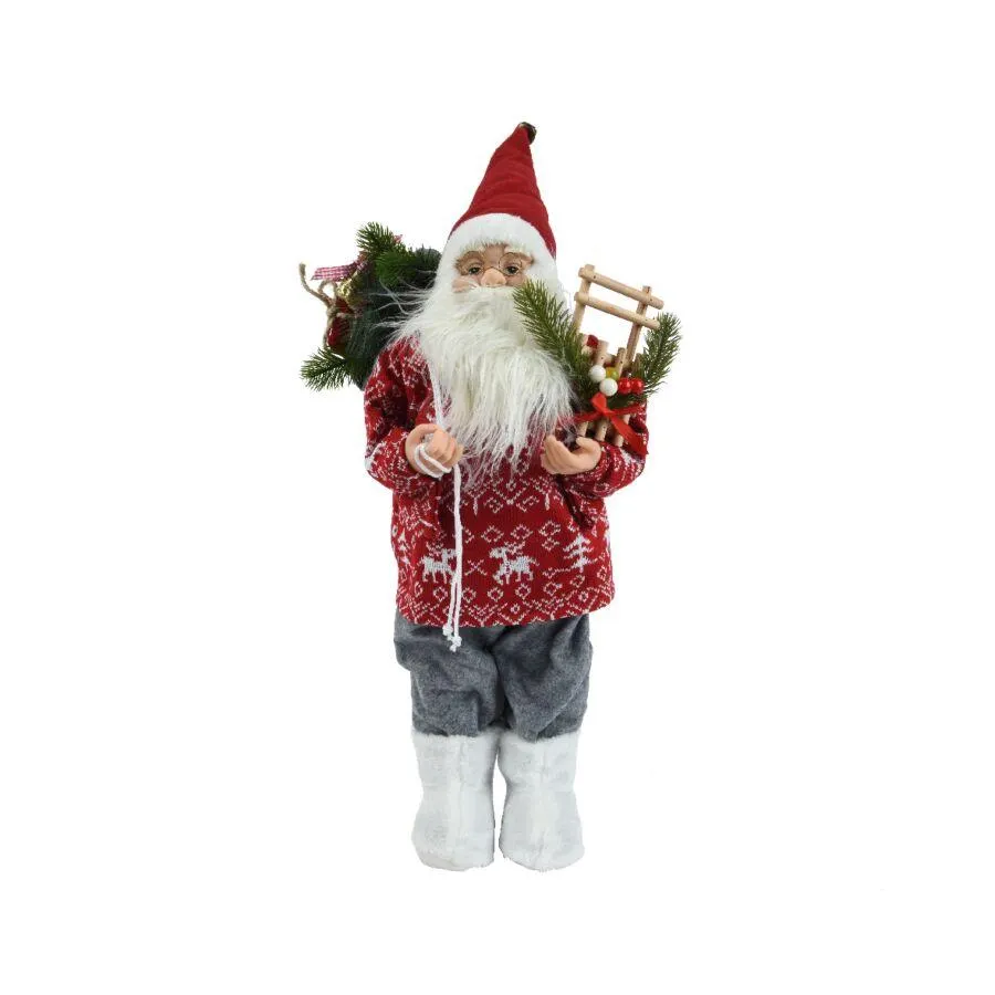 Kaemingk Kerstman Polyester Decoratie 60cm