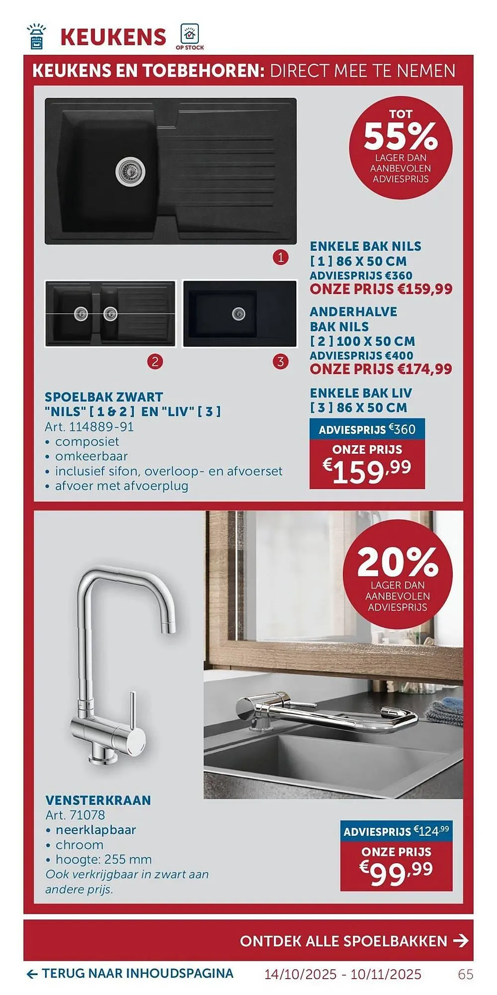 Zelfbouwmarkt folder van 14 oktober tot 10 november 2025 - folder pagina 65