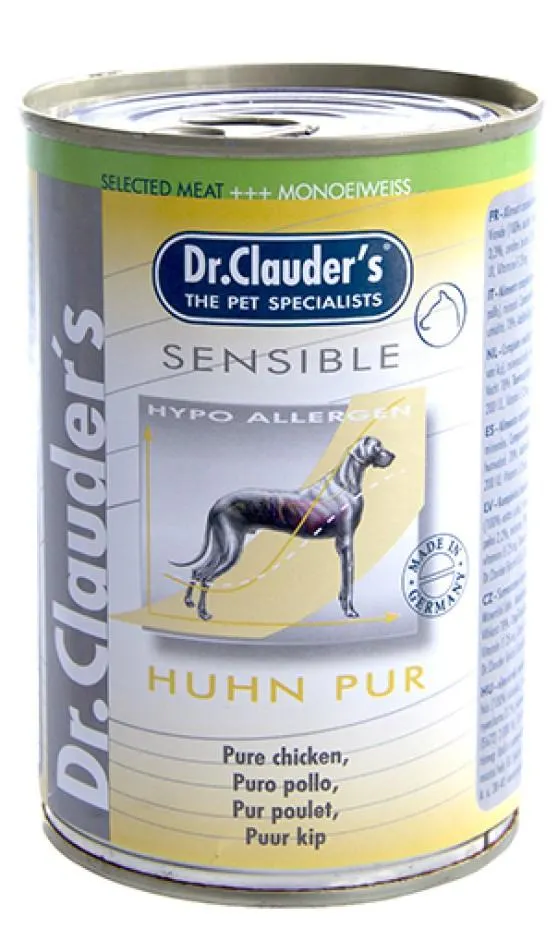 Dr. Clauder's Sensible puur kip 400g
