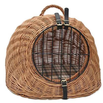 Panier de transport Aumüller, couleur miel pour chat