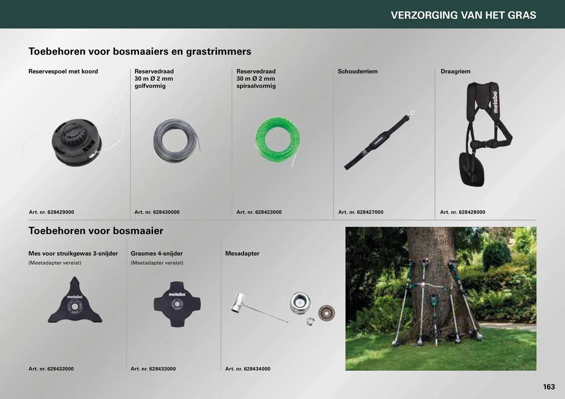 Metabo folder van 7 maart tot 31 december 2024 - folder pagina 163