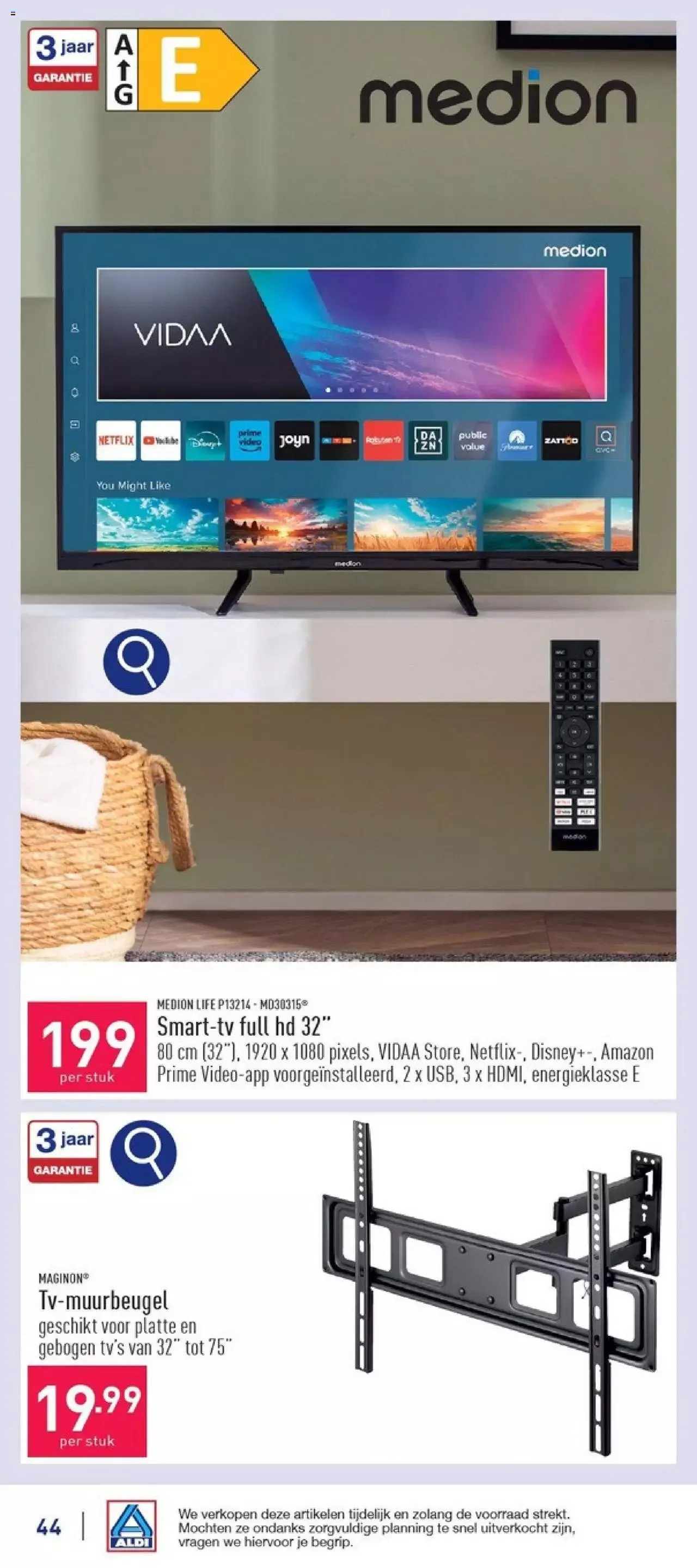 Aldi folder week 20 van 18 mei tot 31 december 2024 - folder pagina 44