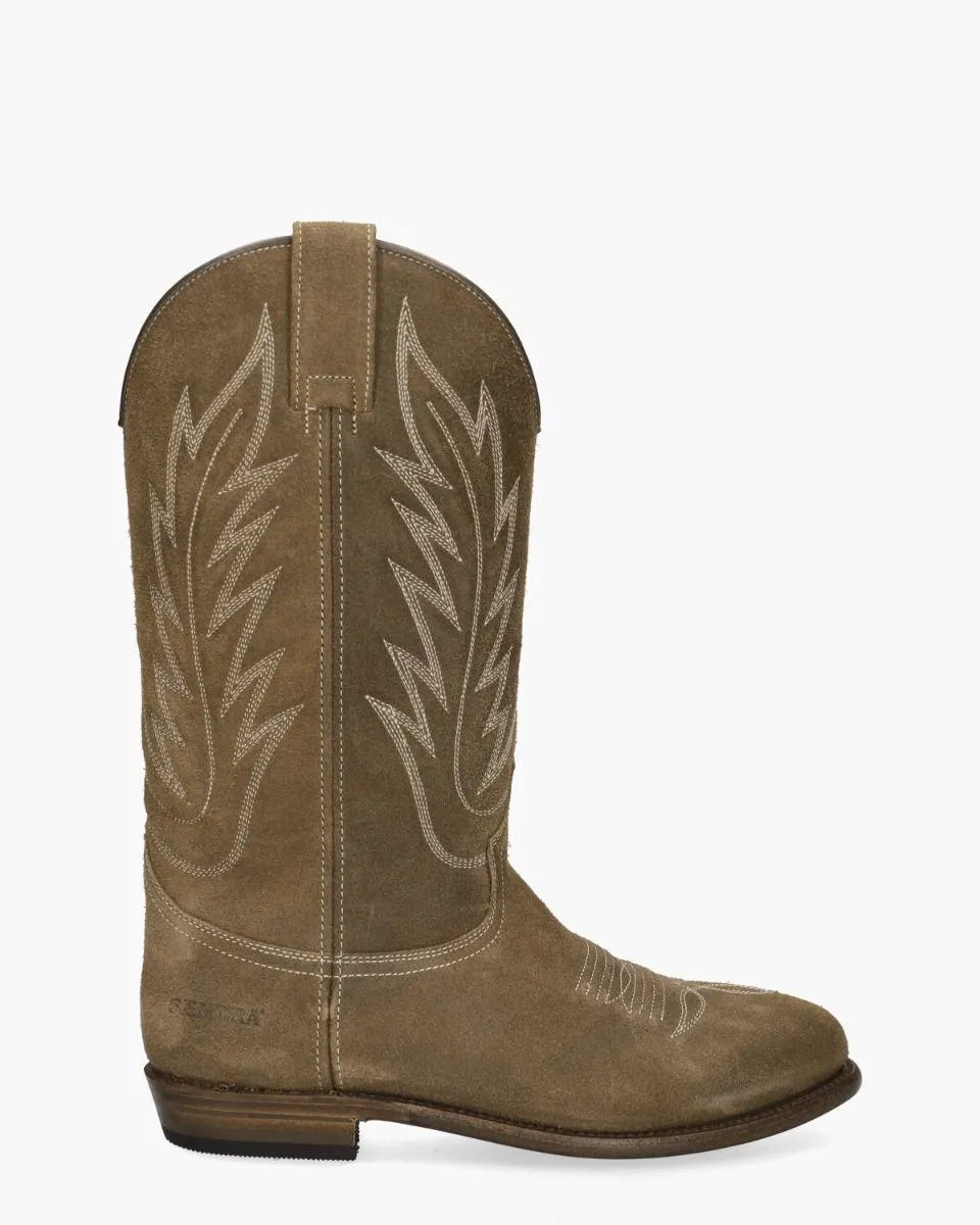 13843 Taupe Damesboots