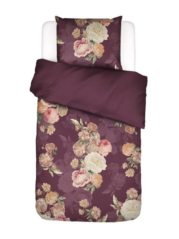 Essenza Orianna Mauve wine Dekbedovertrek