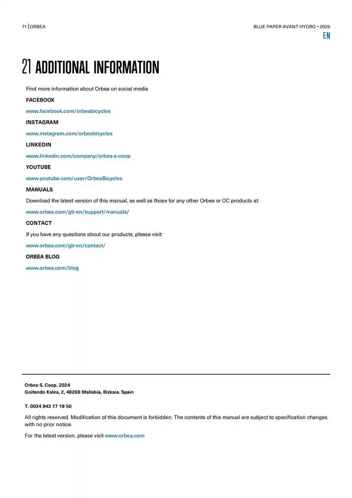 Blue Paper Avant van 24 oktober tot 24 oktober 2025 - folder pagina 71