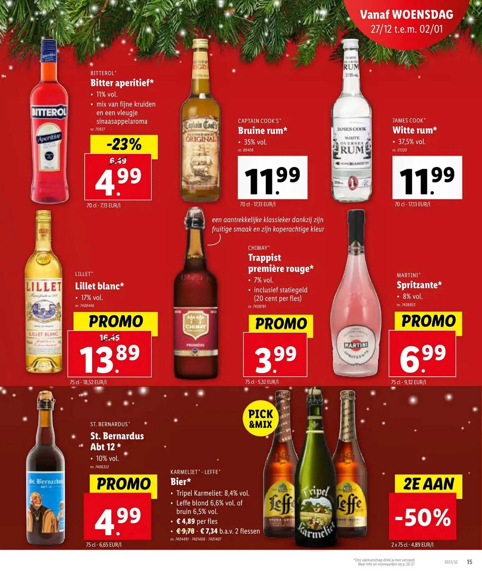 Lidl Folder van 27 december tot 2 januari 2024 - folder pagina 15