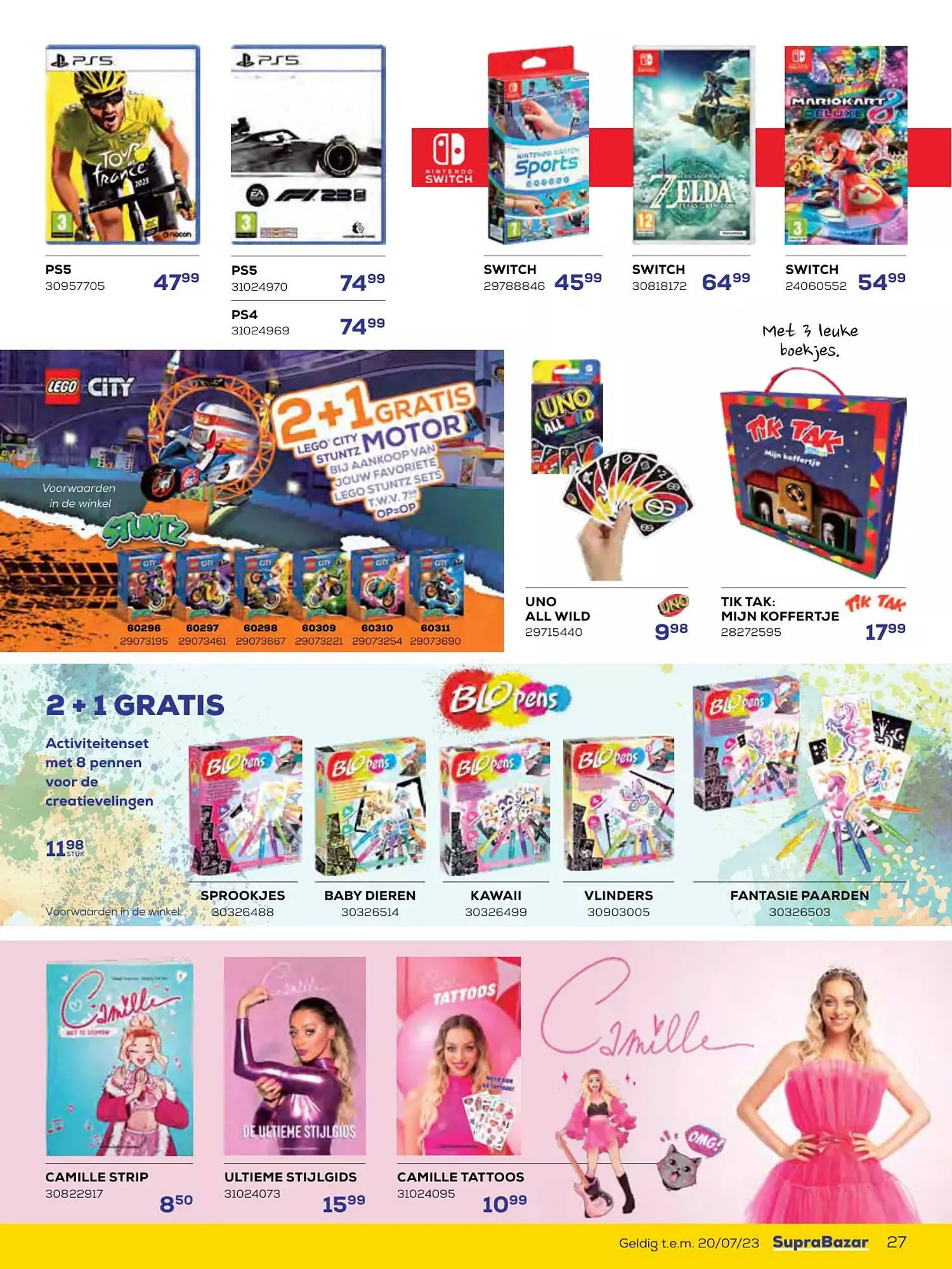 Supra Bazar folder van 15 juni tot 20 juli 2023 - folder pagina 27