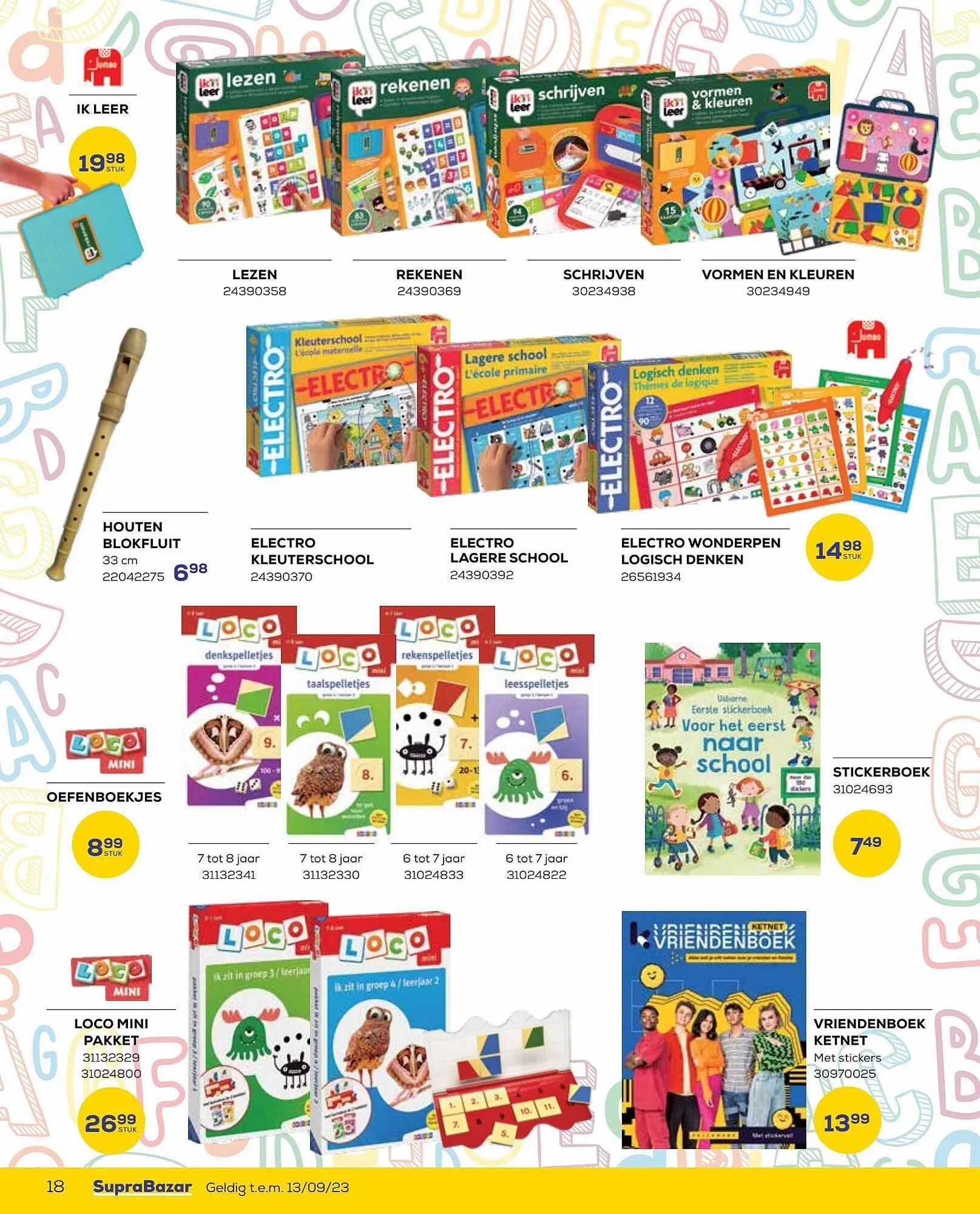 Supra Bazar folder van 3 augustus tot 13 september 2023 - folder pagina 18