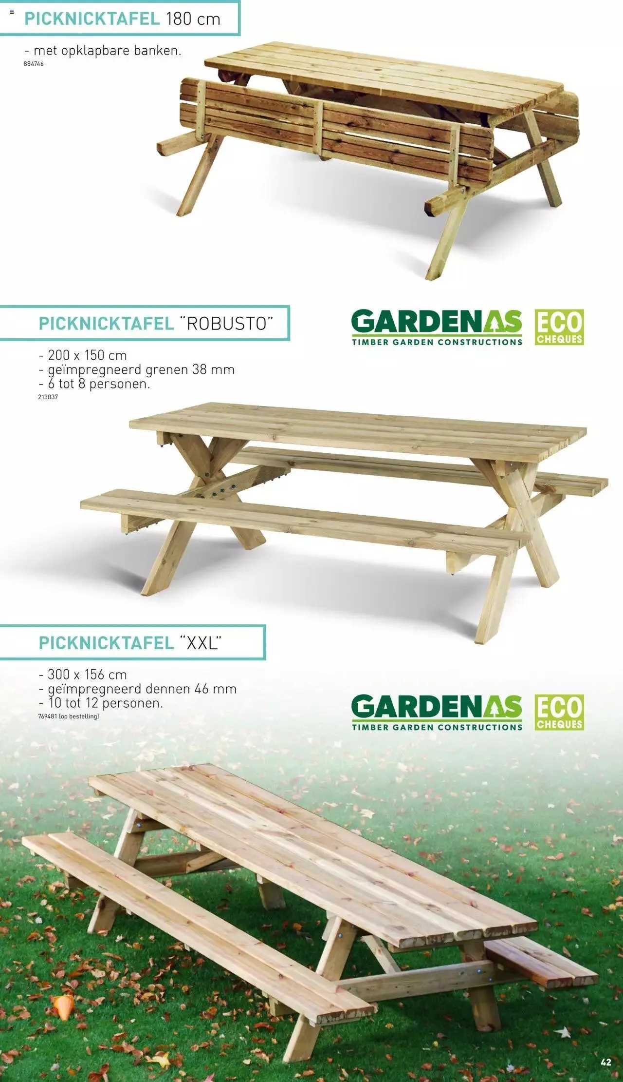 Hubo - Tuinmeubelen Special 2023 van 30 juni tot 31 december 2023 - folder pagina 42