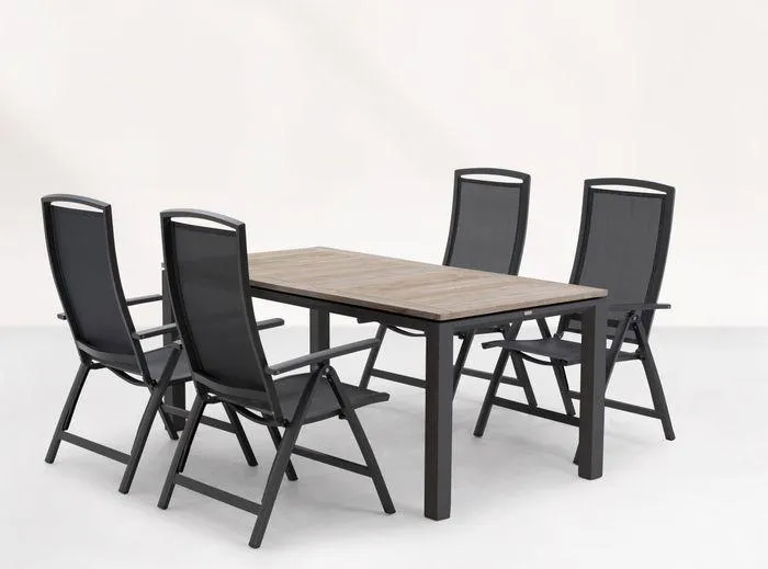 Anabel tuinstoel met Concept tuintafel