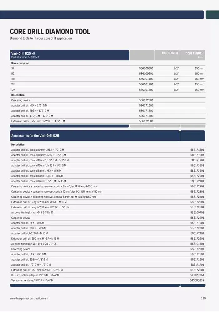 Catalogus Produit Construction 2025 van 4 februari tot 4 februari 2026 - folder pagina 195