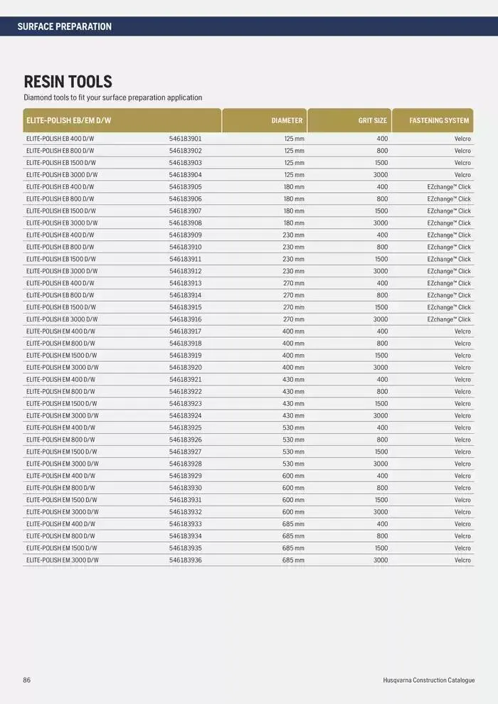 Catalogus Produit Construction 2025 van 4 februari tot 4 februari 2026 - folder pagina 86