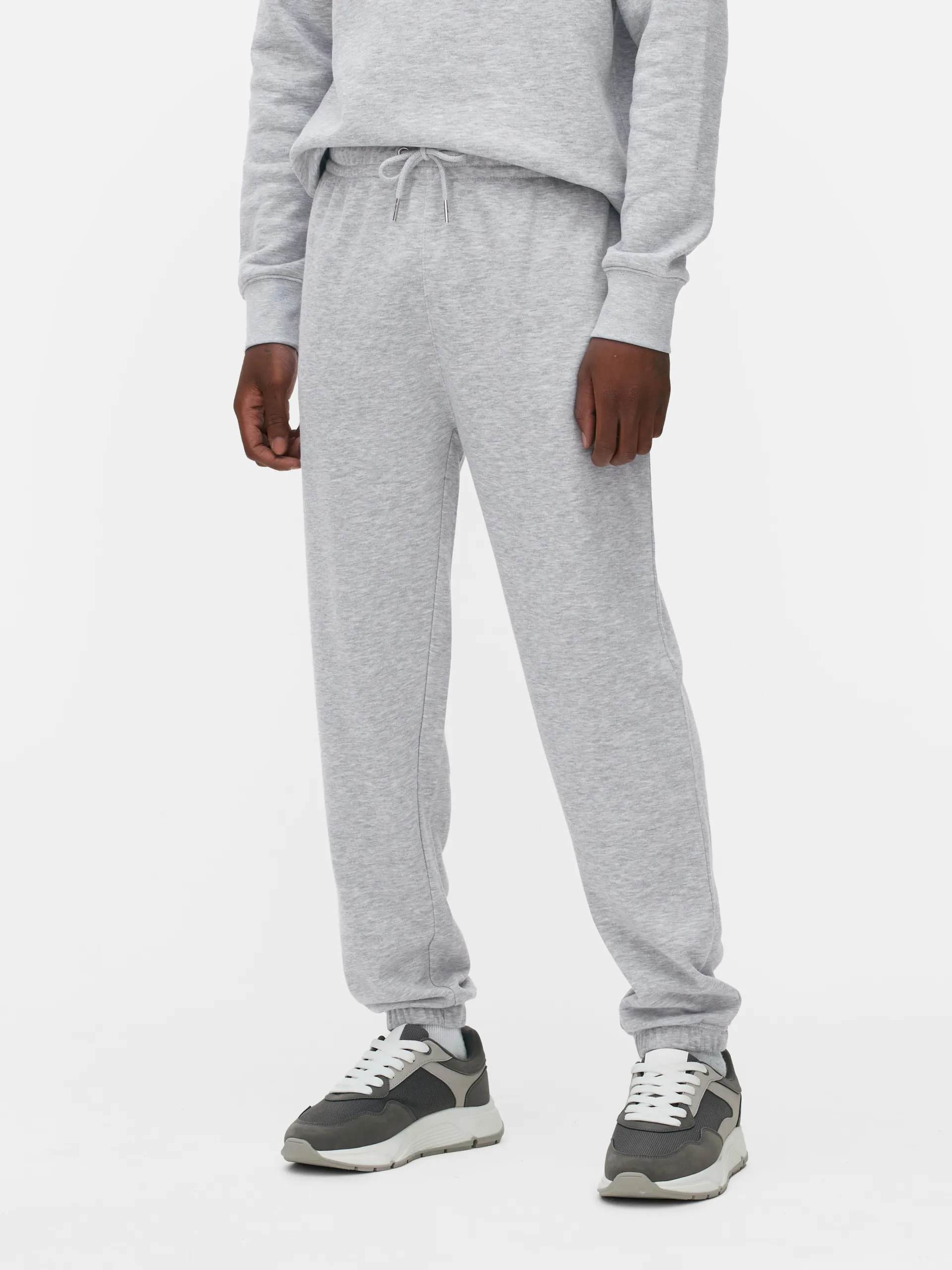 Bas de jogging à revers et cordon de serrage