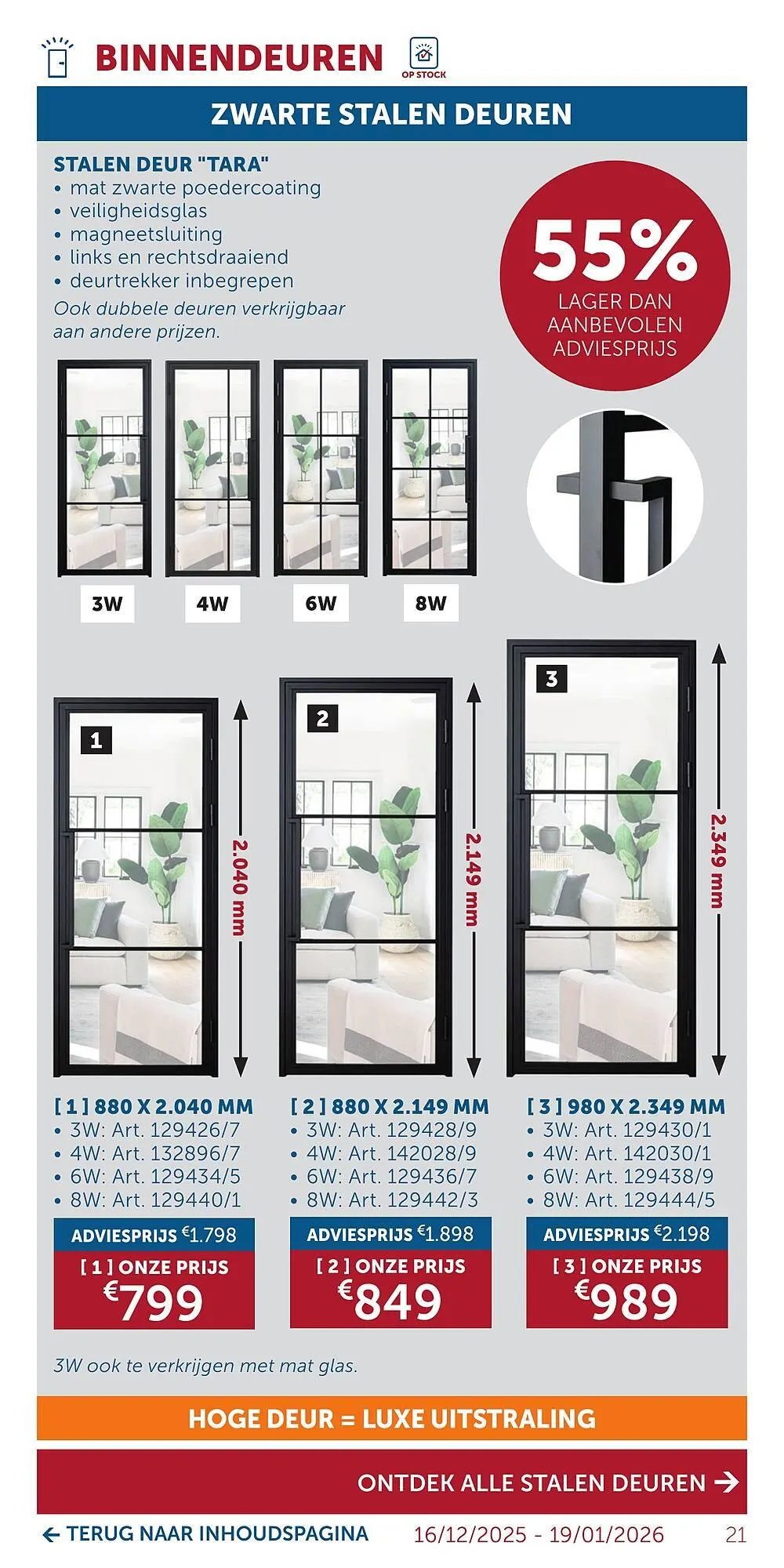 Zelfbouwmarkt folder van 15 december tot 19 januari 2026 - folder pagina 21