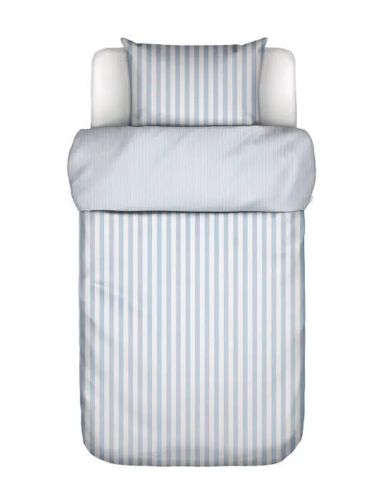 Marc O'Polo Mikkeli Powder blue Dekbedovertrekset 140 x 220 cm