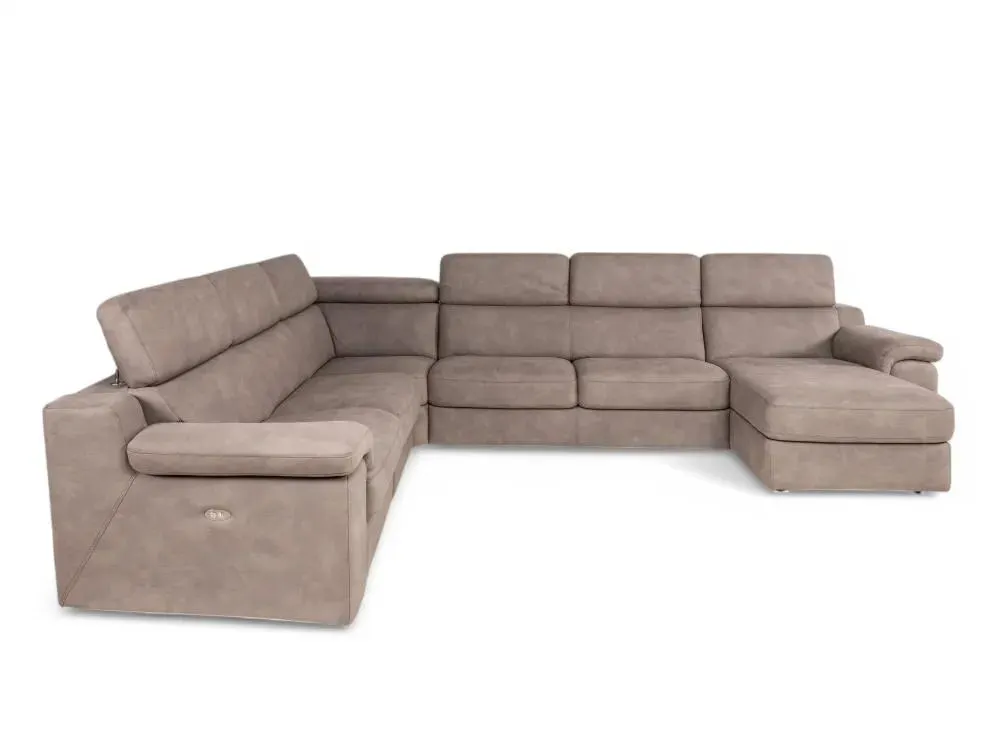 Hoeksalon MAMBO incl. elektrische relax - Elefante