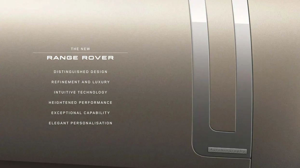 THE NEW RANGE ROVER van 13 oktober tot 13 oktober 2024 - folder pagina 3