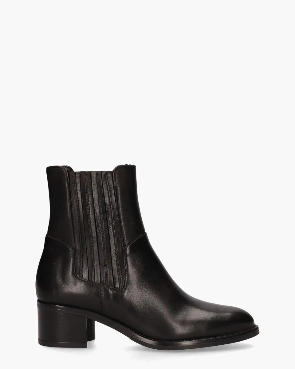 Shannen Zwart Dames Chelseaboots