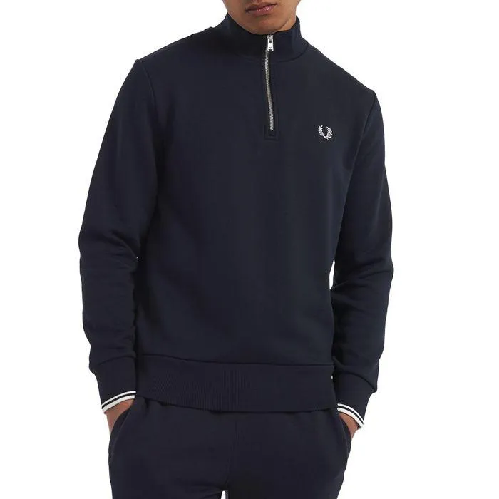 Fred Perry Half Zip Sweatshirt Heren