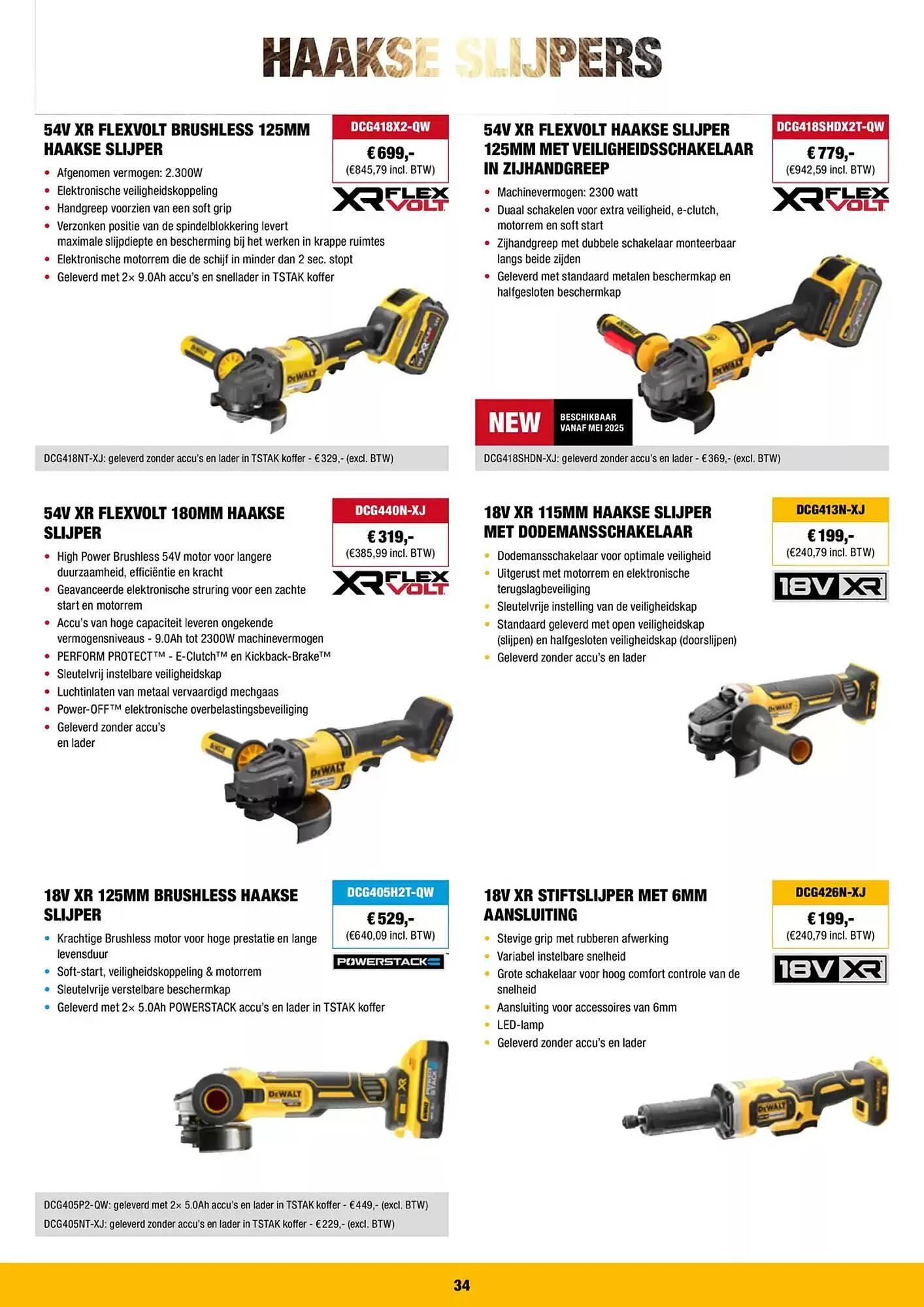 DeWALT folder van 3 februari tot 31 augustus 2025 - folder pagina 34