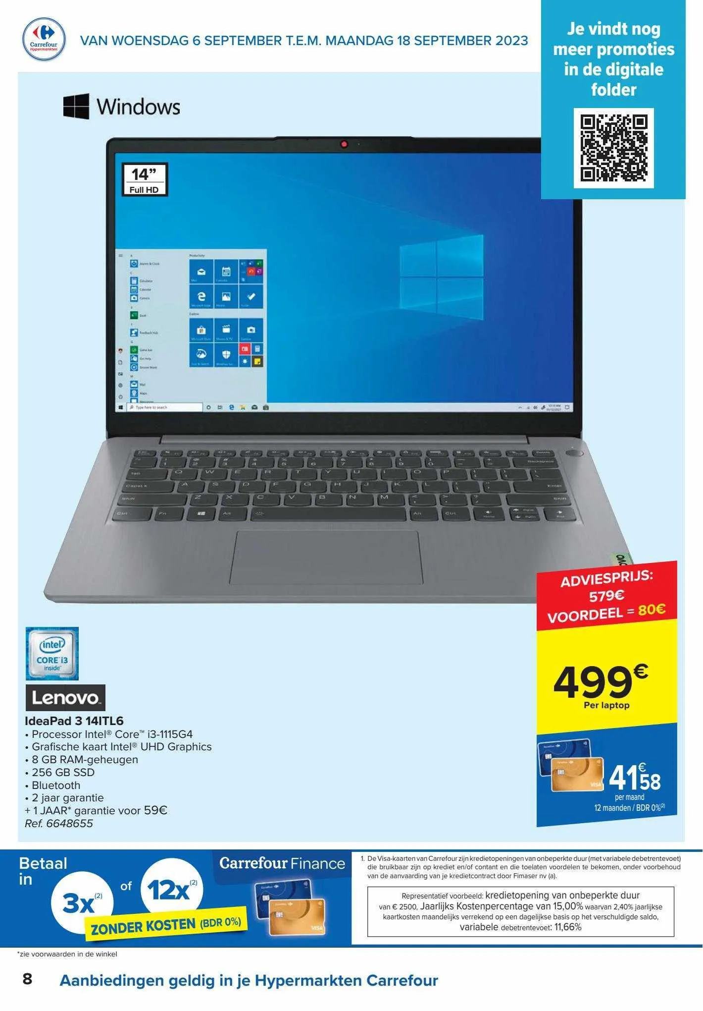 Carrefour Express Folder van 15 september tot 15 september 2023 - folder pagina 8