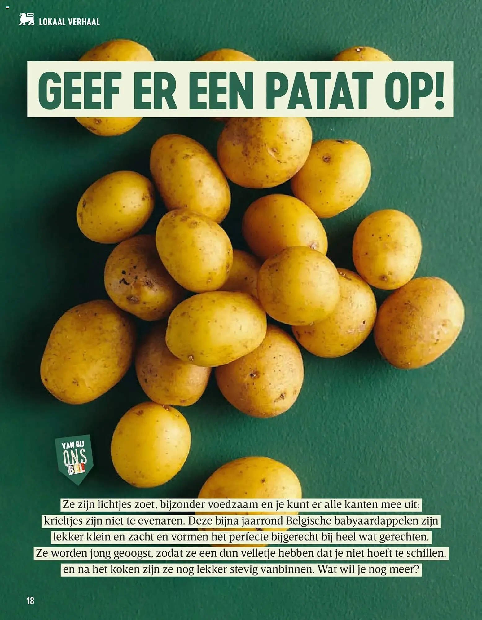 Delhaize magazine van 2 april tot 31 mei 2026 - folder pagina 18