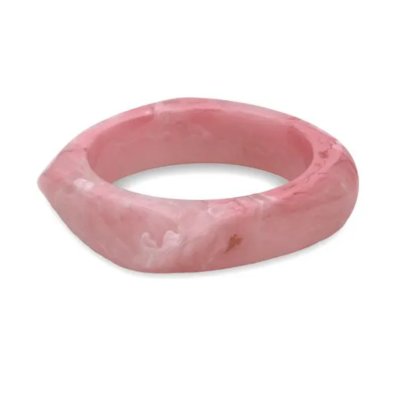 Roze armband in hars