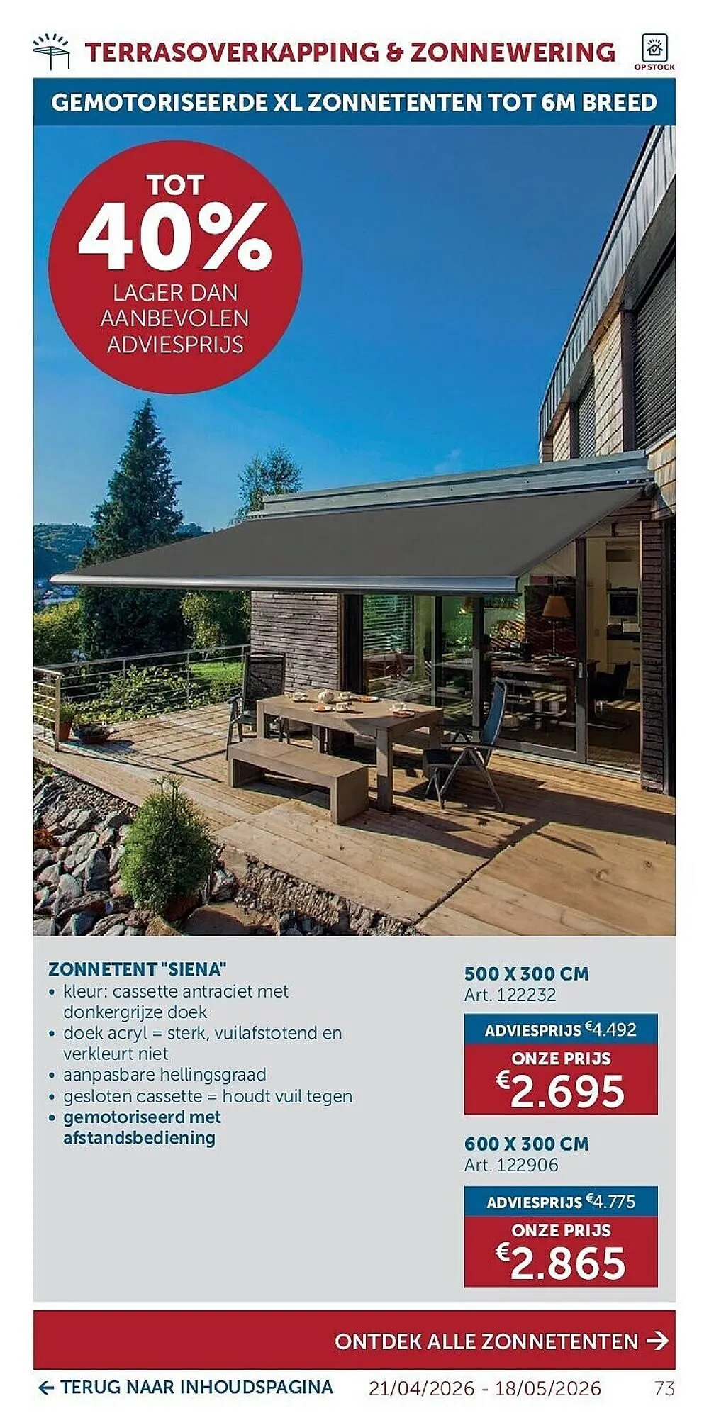 Zelfbouwmarkt folder van 21 april tot 18 mei 2026 - folder pagina 73