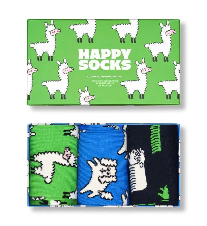 3-Pack Animals Socks Gift Set